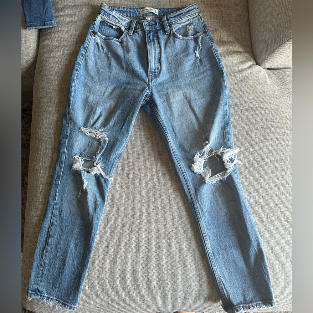 Abercrombie & fitch skinny high rise curve love jeans - Picture 2 of 4